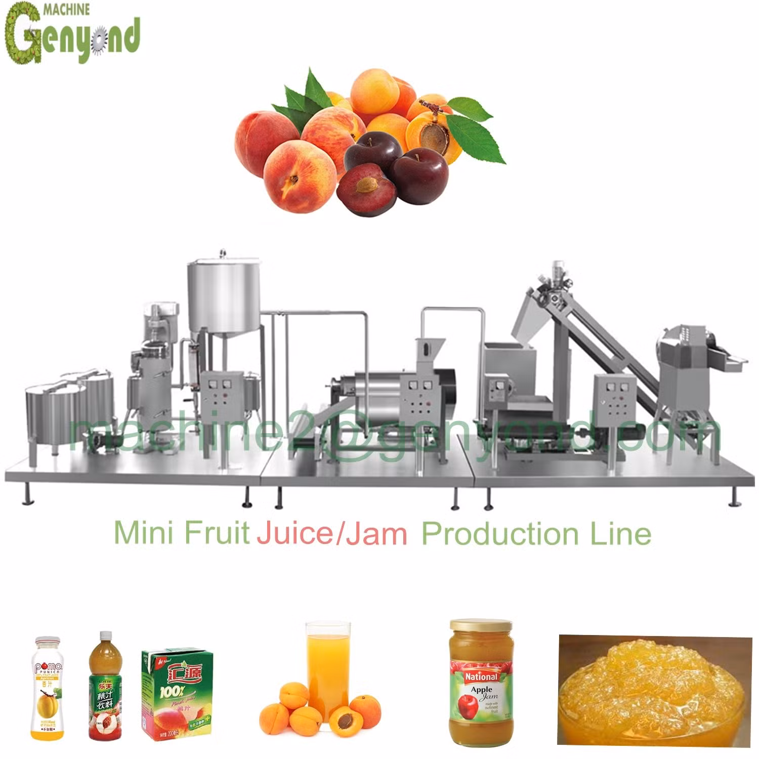 Fruit Plum Jam Production Line