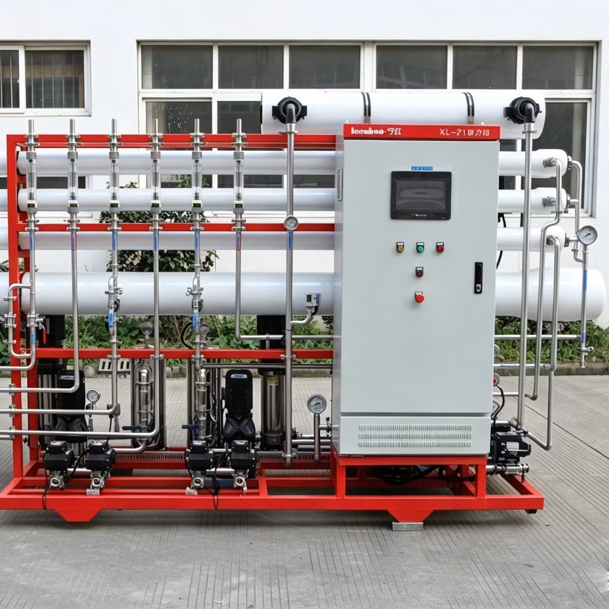 Pharma Lab Pure Water Treatment System with Customized Water Purification Equipment