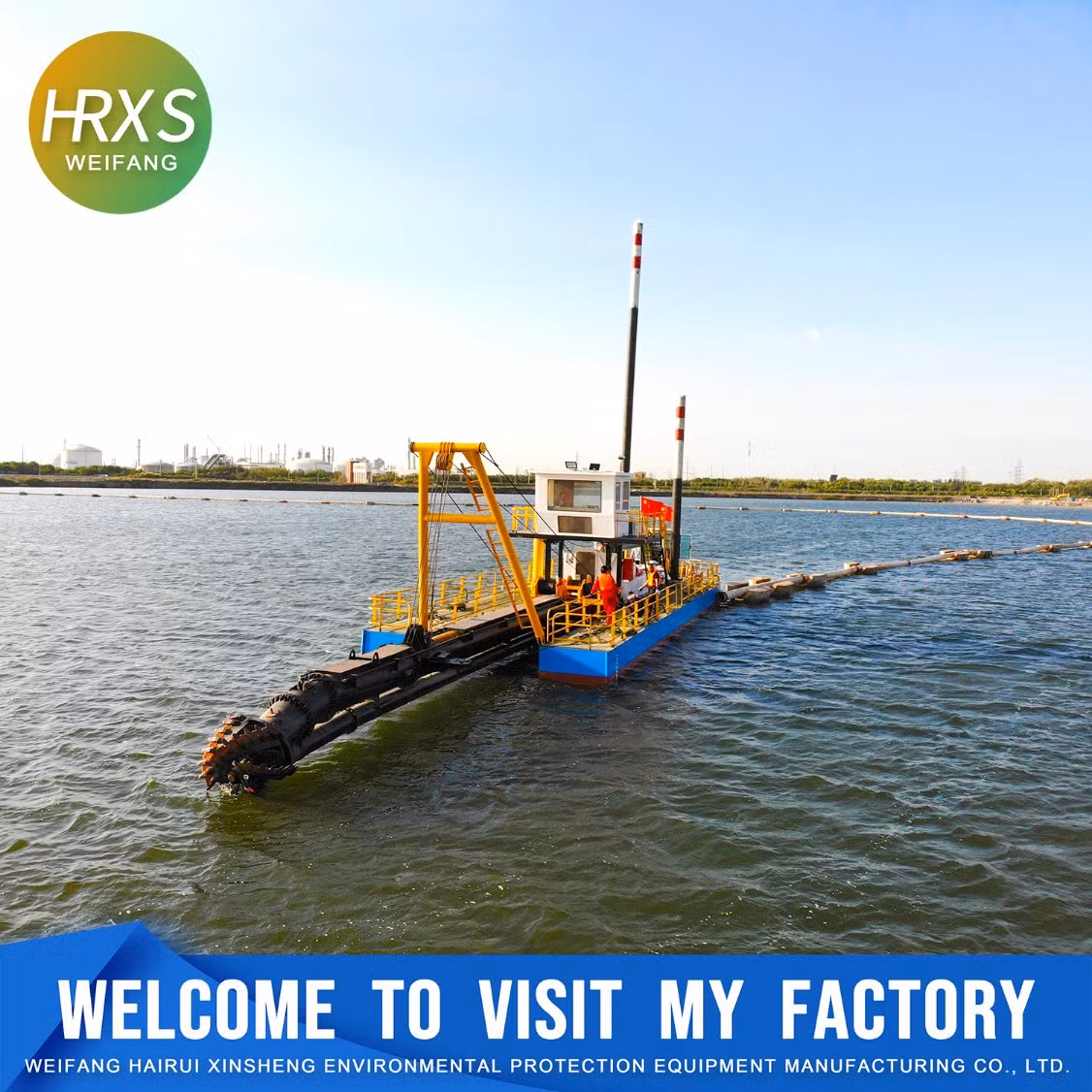 Advanced Full Hydraulic 12-Inch Cutter Suction Dredger for Sand Excavation