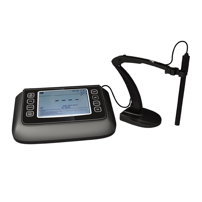 Multiparameter LCD Screen Precise pH mV Dissolved Oxygen Meter for Temperature Compensation
