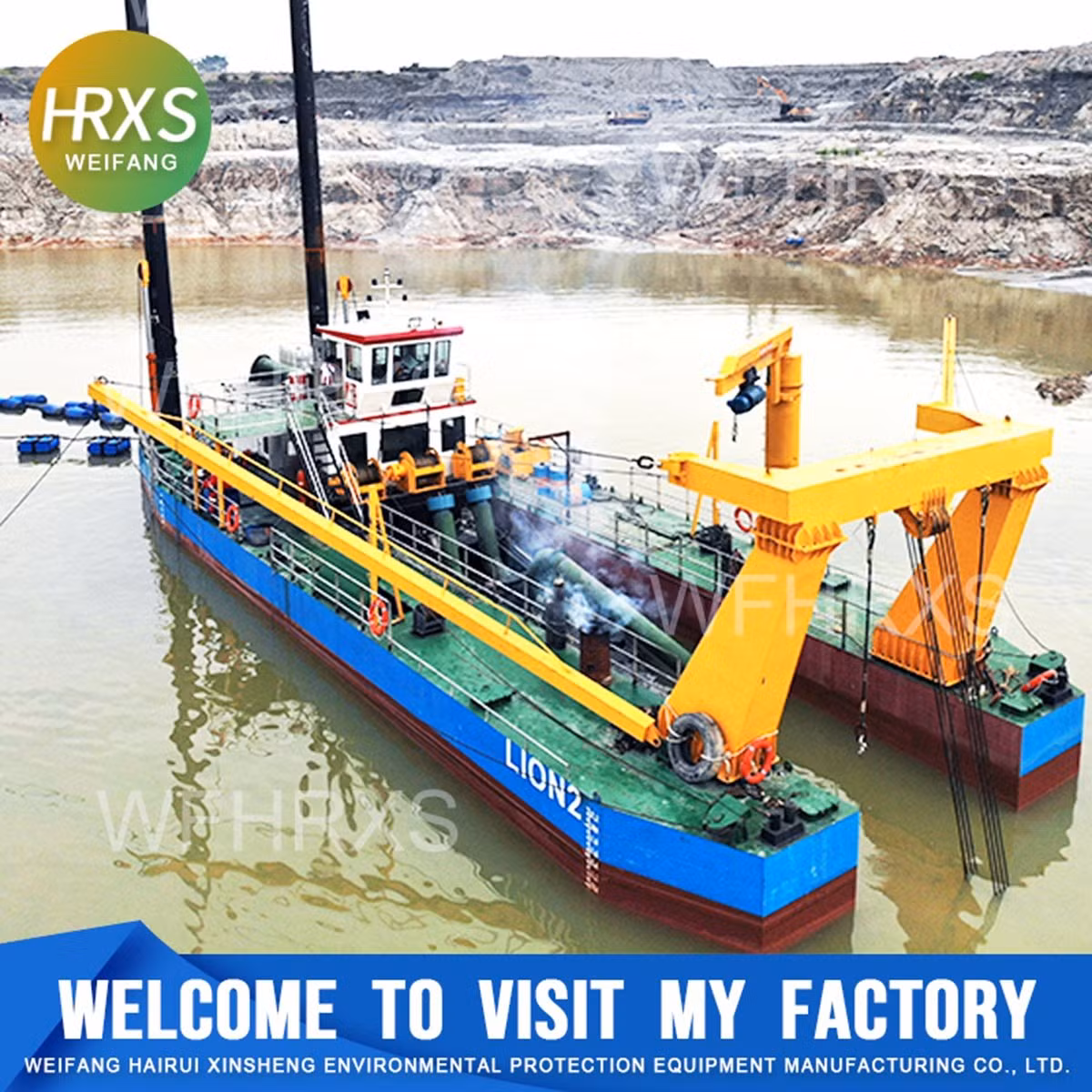 20-Inch Diesel Engine Dredger with 1342kw Power for Lakes