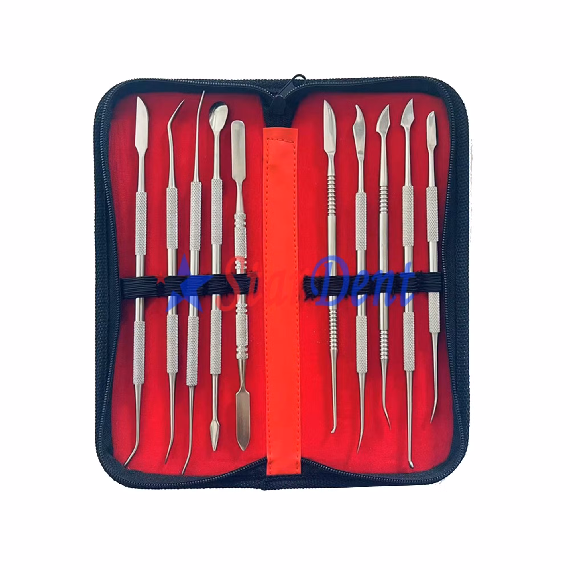 Dental Lab Knife Set Wax Carving & Modeling Instruments for Dental Technician