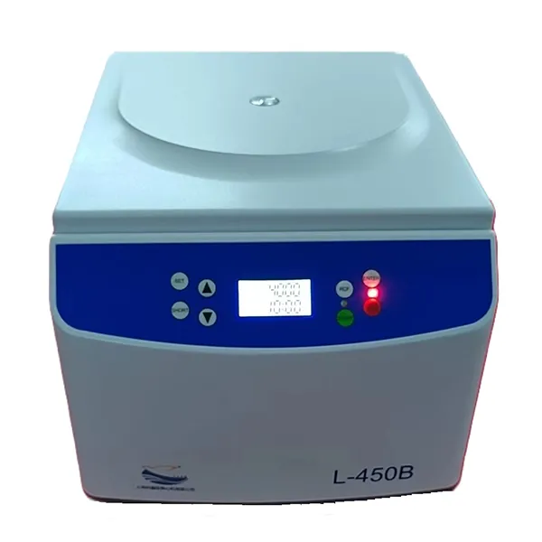 4,500rpm 24 tubes 10ml Centrifuge Digital Speed and Safety Features for in Hospitals Universities