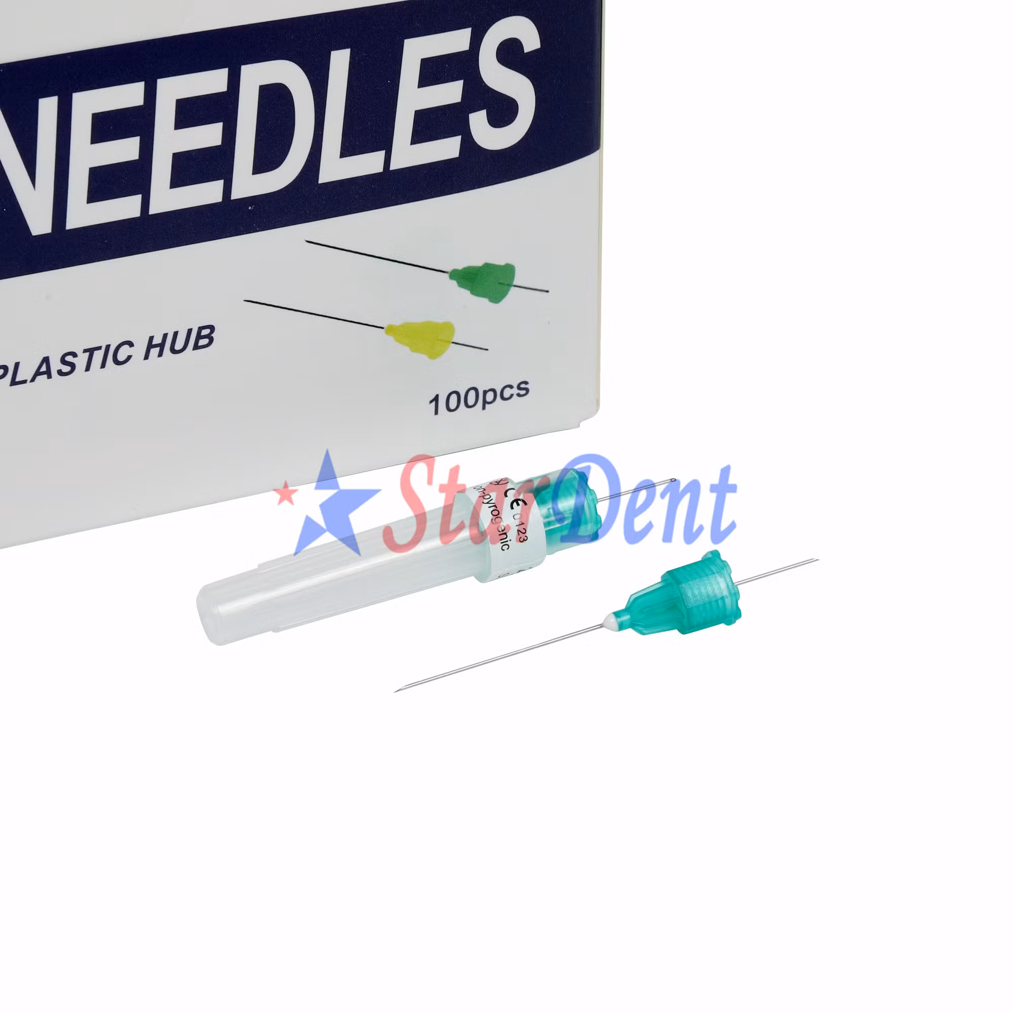 Dental Consumable Product Plastic Hub Disposable Dental Needles