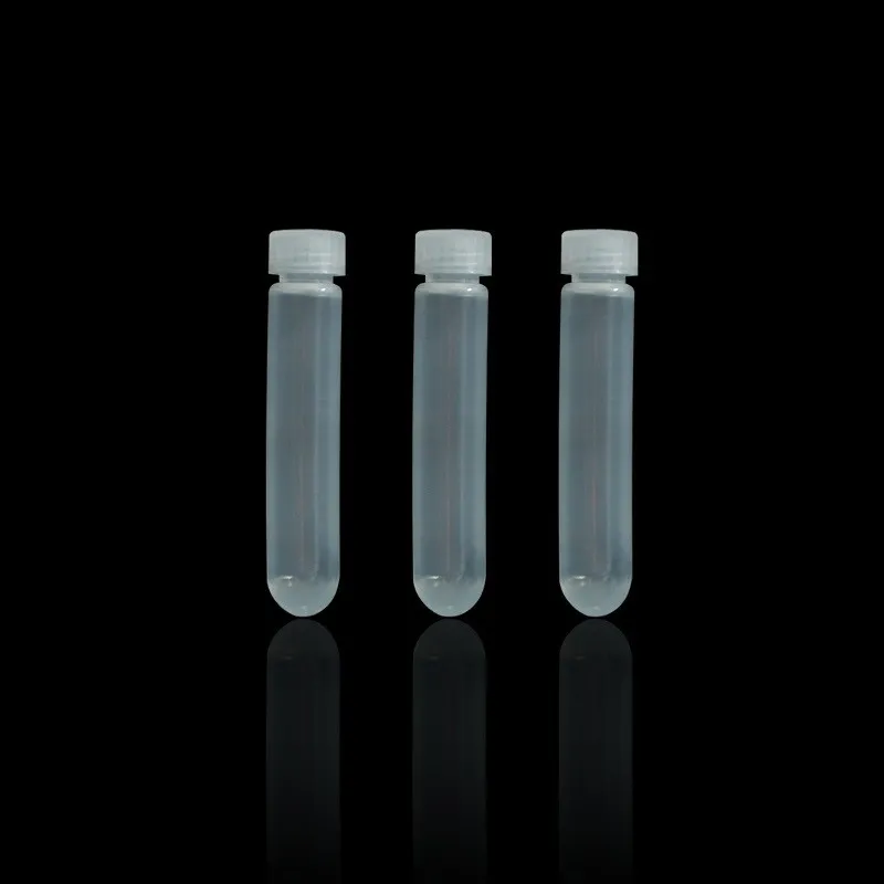 High Speed Medical Supplies 10ml Round Bottom Test Tube with PPCO Material and Cap