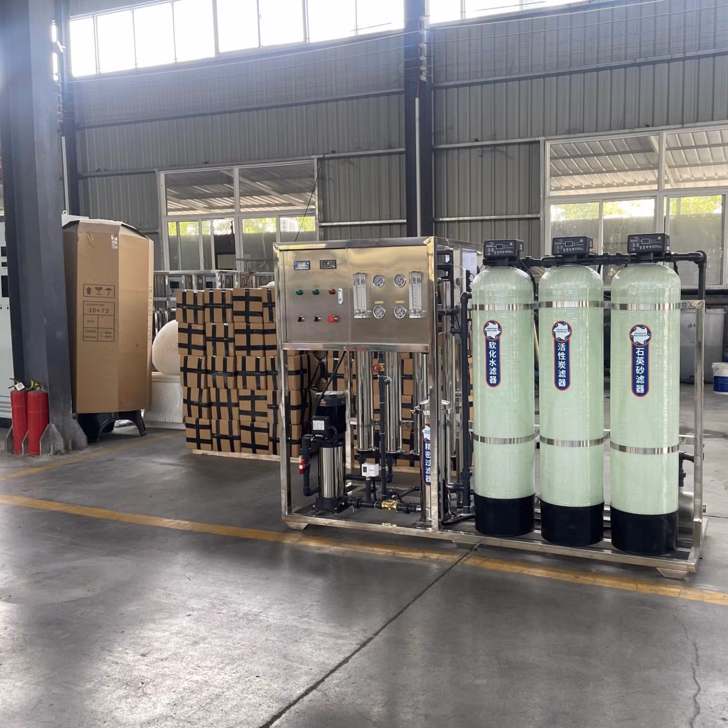 Small Reverse Osmosis Water Purification System for Clinics Pure Water Machine