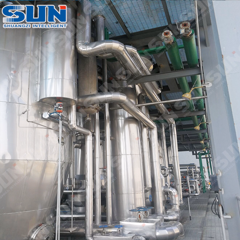 Large Capacity Multi-Effect Evaporation Equipment Mvr Evaporator for Waste Water Treatment