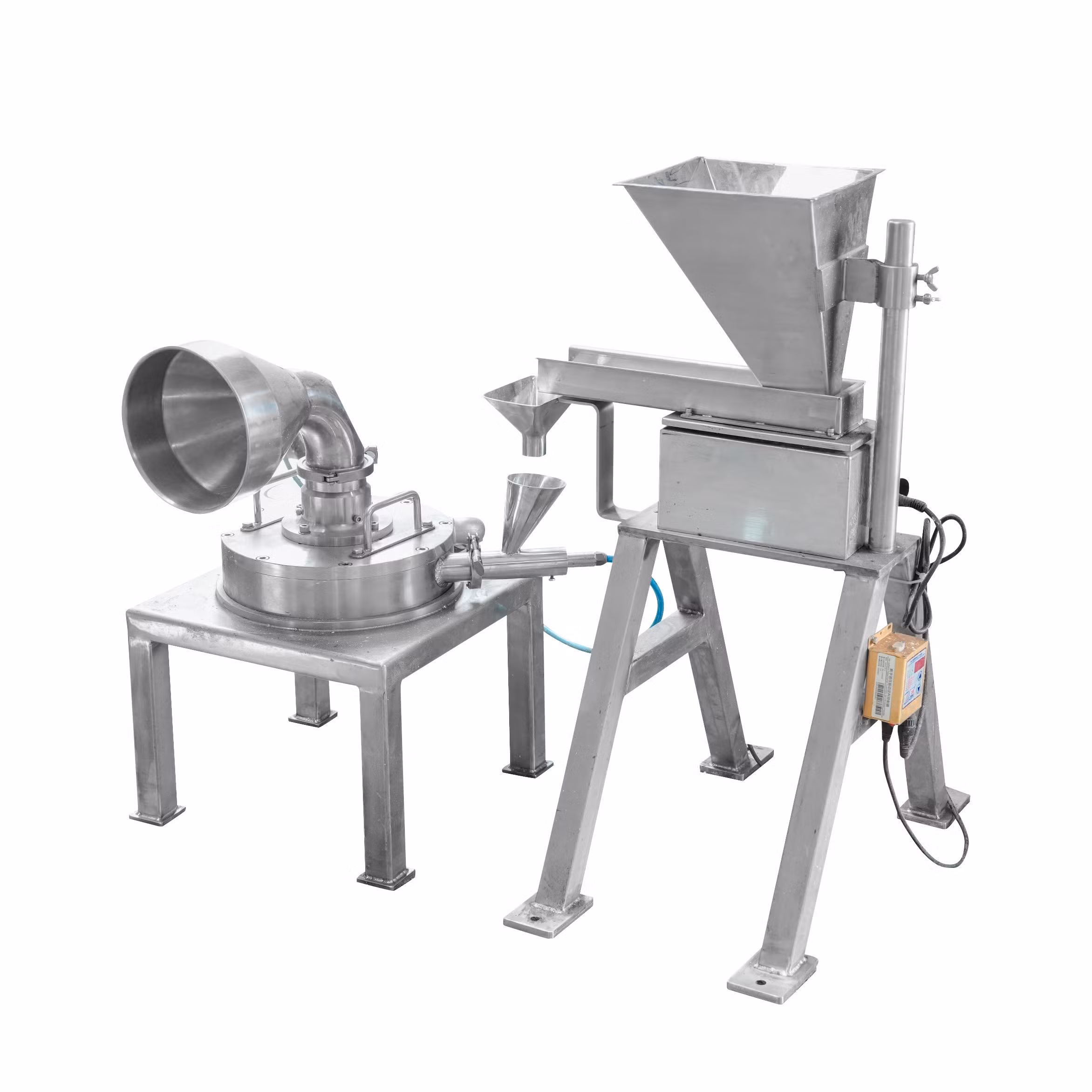 Flat Supersonic Airflow Jet Micronizing Machine