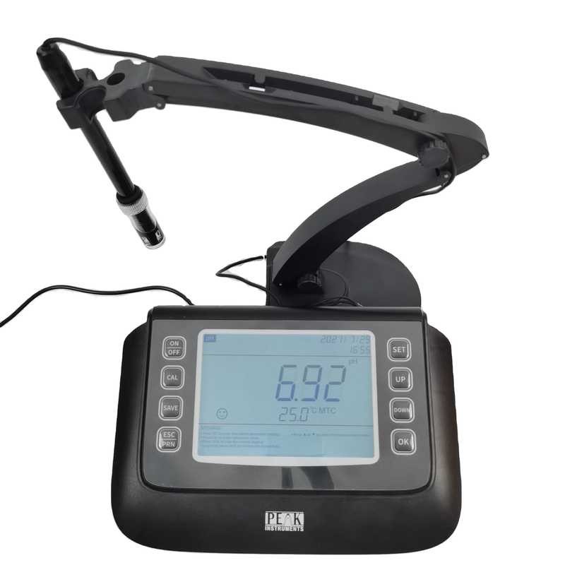 Peak Instruments Digital PH Meter Stable and Precise Readings at 0-100C