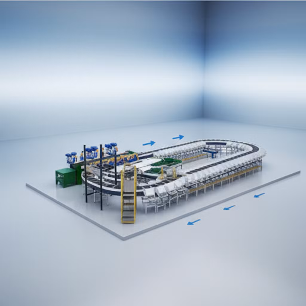 Smart Wheel Sorting Conveyor for Improved Logistics Efficiency