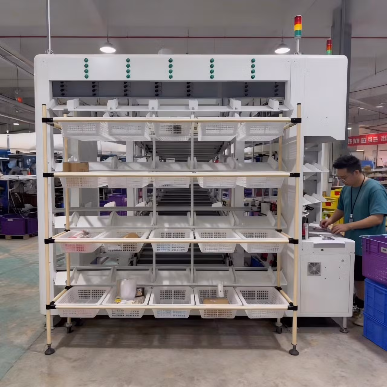 Flexible Seed Wall Sorter with Er Integrated In