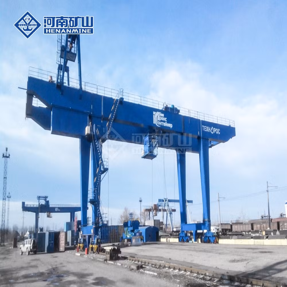 2 Tonne Electric Hoist Mh Gantry Crane for Light Container Storage Tasks