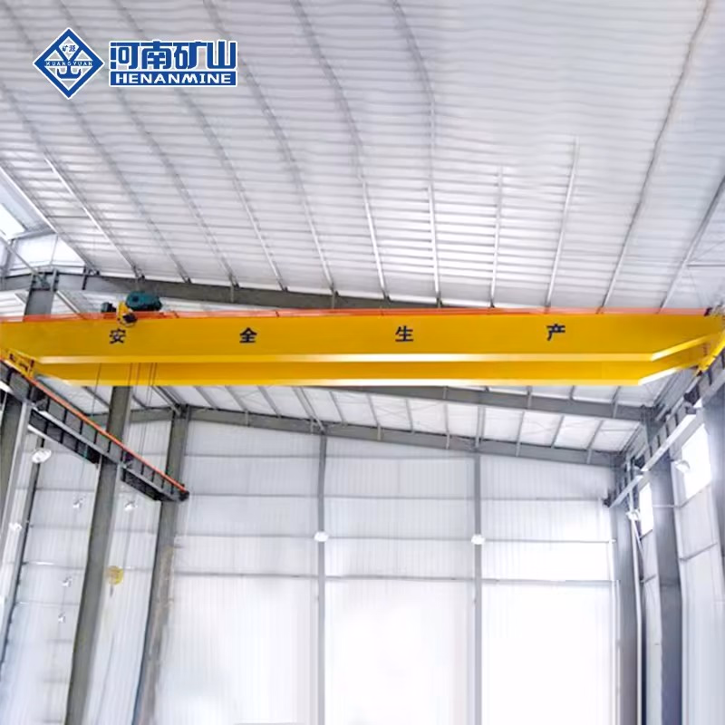 Double Beam Remote Control Double Speed Hoist Trolley Electric Bridge Crane