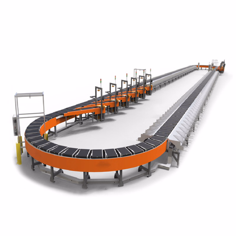 Logistics Belt Applicable Logistics Sorting Machine Sorted Parcel Logistics Sorter E-Commerce Industries Featuring Product Conveyors