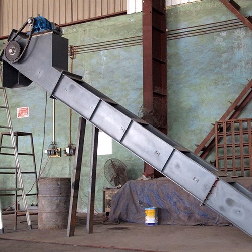 Durable Carbon Steel Chain Conveyor for Efficient Grain Handling