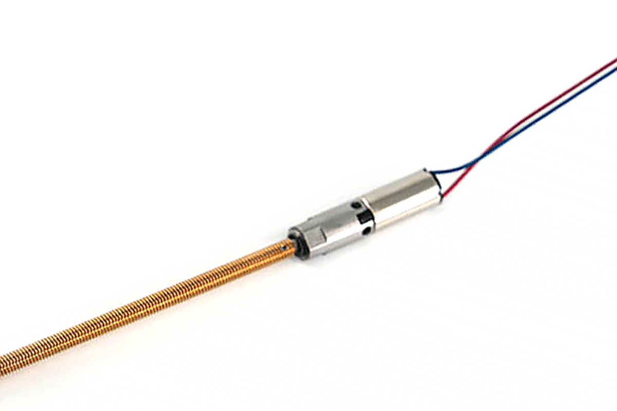 6mm Planetary Geared Motor – 23mm Type M3 Brass Screw Shaft Model NFP-612-266-MG-M3