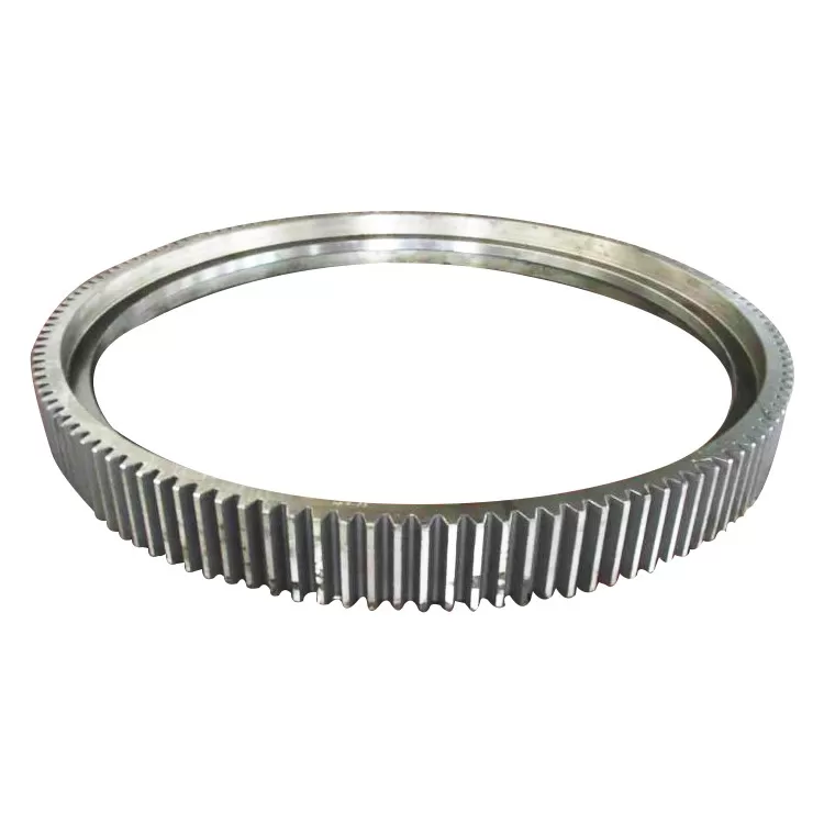 Wear Resisting Inside Tooth Ring Spur Gear Wheel For Slewing Bearing