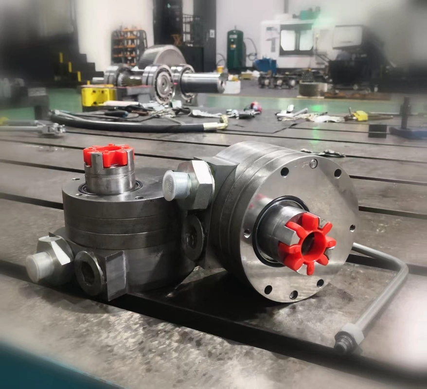 Cement Mining Lubrication Oil Pump For Gearboxes Forced Circulation Of Lubricating Oil