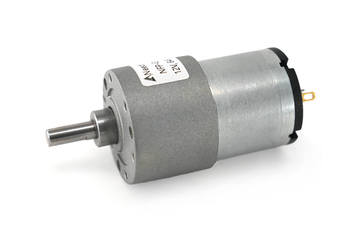 37mm 12V 24V High Torque Low Speed Electric Gear Motor NFP-GM37-528