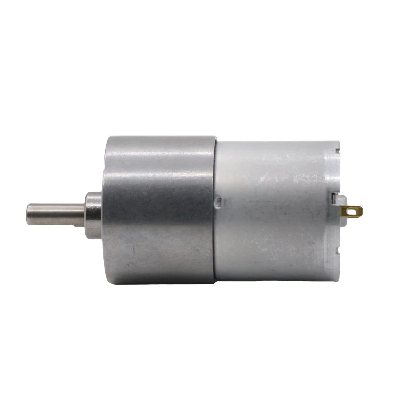 ASLONG JGB /24V 33-265RPM DC Brushed DC Reduction Motor Center Output Gearbox Low Speed Motor