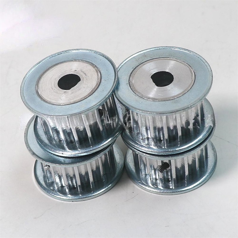 HTD 5M Aluminum Timing Belt Pulley with D-Shaped Hole