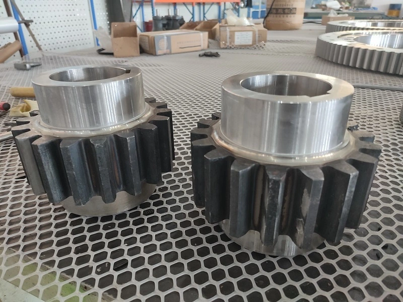 Pinion Gear Teeth Matched Slewing Ring Or Bearing Transmit