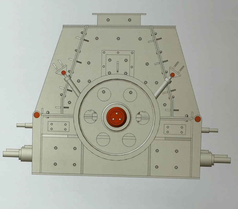 PQK Series Reversible Impact Crusher No Grate Plate Adjustable