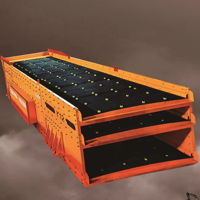 High Capacity Series Triaxial Horizontal Screens Adjustable For Various Dry And Wet Screening