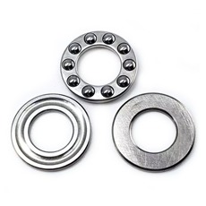 Micro Stainless Steel Thrust Bearing SF2-6M Sizes 2x6x3 mm