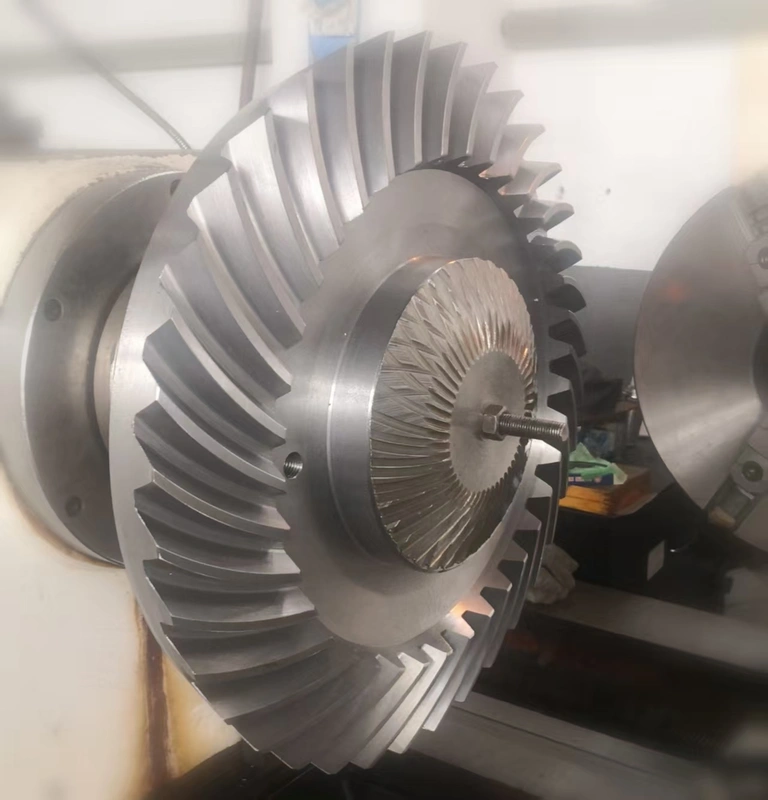 Spiral Bevel Gear & Gear Shaft Diameter 100mm~1100mm Accuracy Grade 5 Gleason System