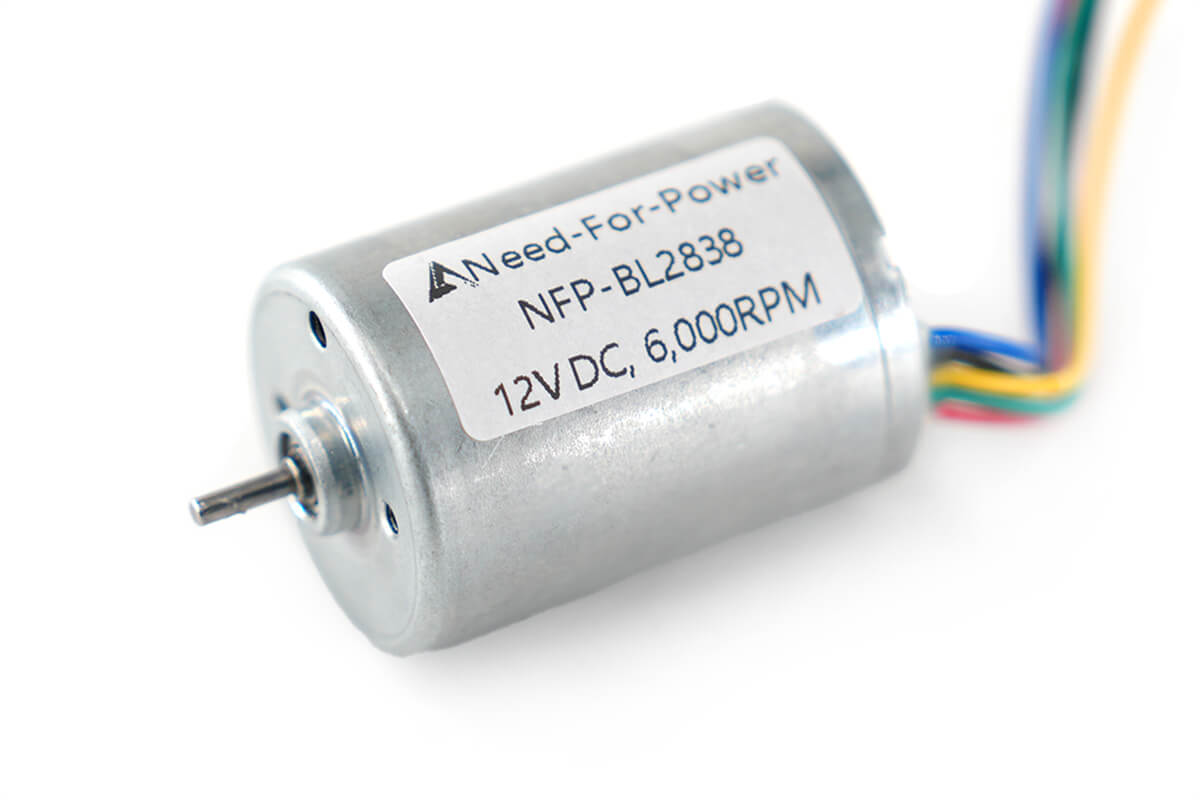 28mm Brushless DC Motor – 38mm Type Model NFP-BL2838