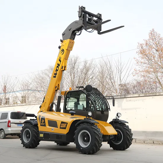 . A etyof industries. Wolf elescopic boom.