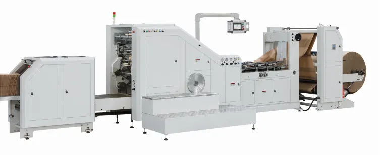 PC Programmable Servo Motor Square Bottom Paper Bag Making Machine 330/330L/330XL#CE ISO SGS BV Certification