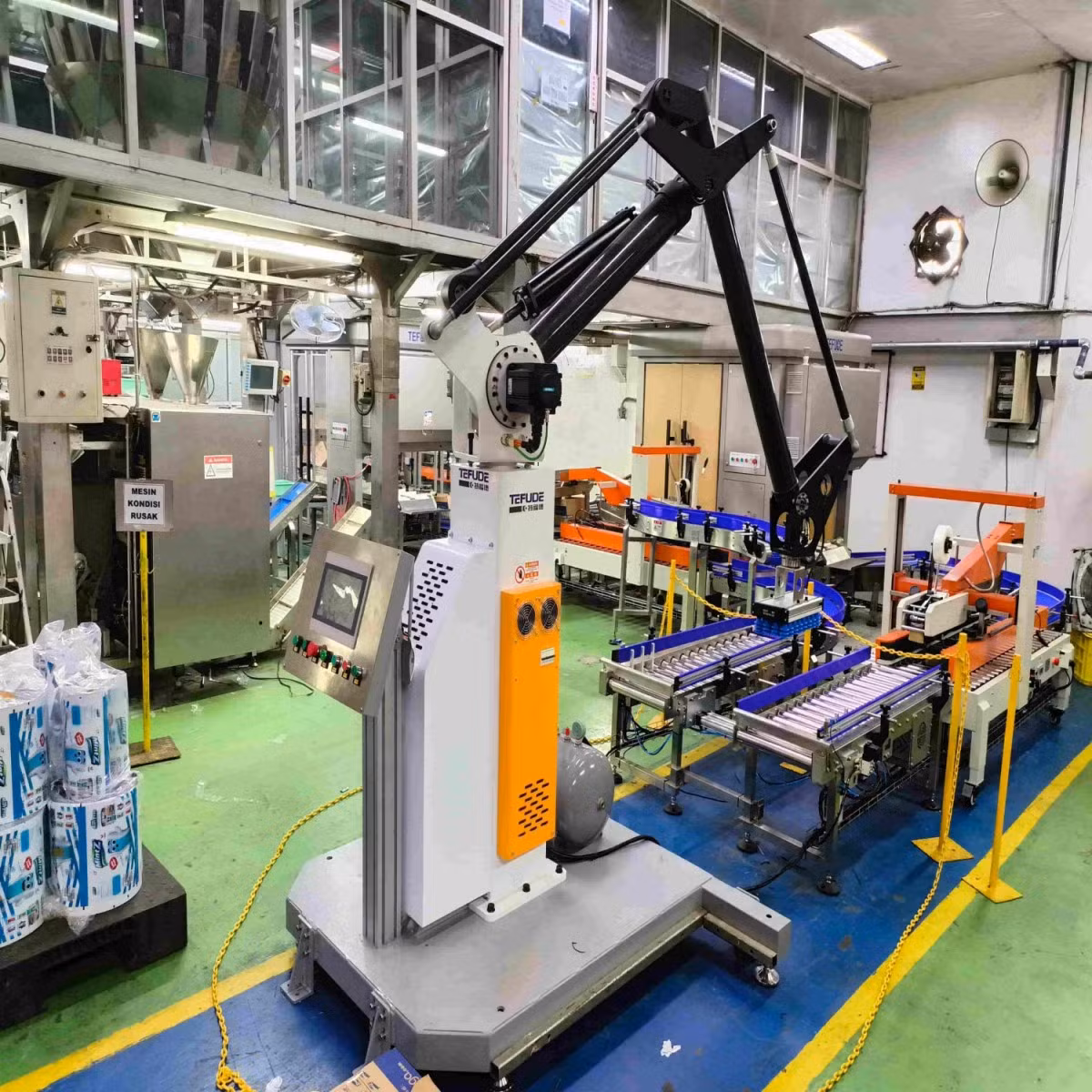 Compact High Strength Guaranteed Easy Integration Palletizing Robot