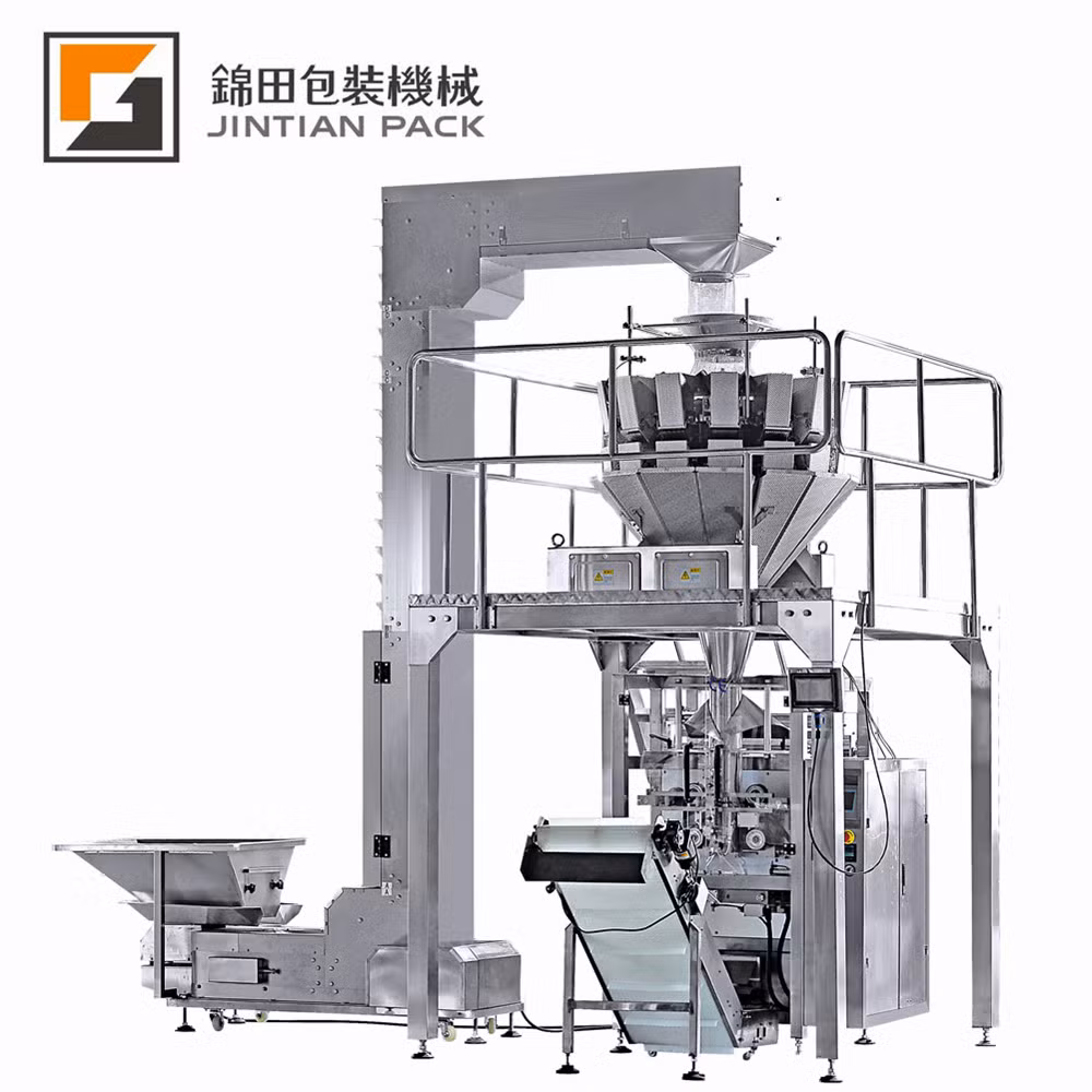 Fully Automatic Puffed Food Potato Chips Banana Chips Packing Machine