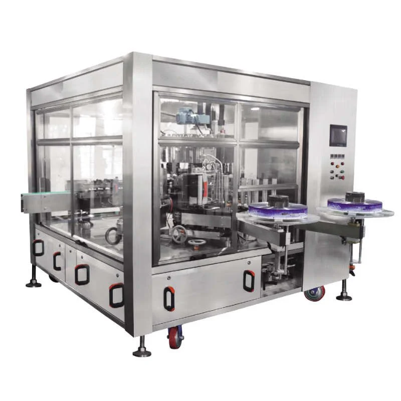 Rotary OPP hot melt glue adhesive labeling machine of PET bottle - Bottling Line, Canning Line and Packaging Machines Manufacturer-Festa Machine