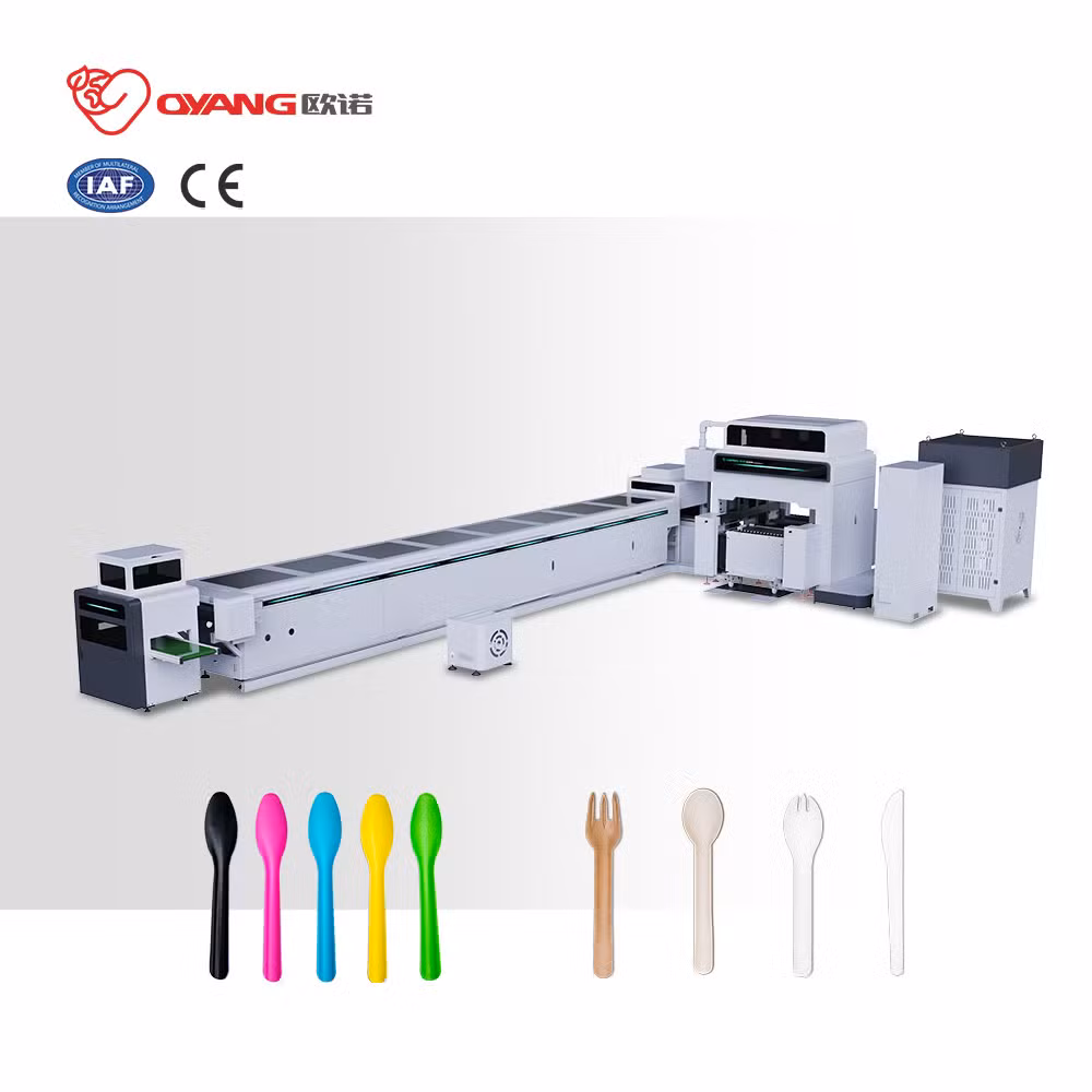 High Quality China Spoon Making Knife Fork Paper Cutlery Forming Machine Tableware