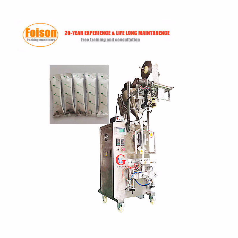 Automatic Powder Fruit Medicine Pearl Powder Juice Coffee Flour Single Line 3 & 4 Sides Sealing Sachet Pouch Packing Machine Aluminium Film Bag Sachet