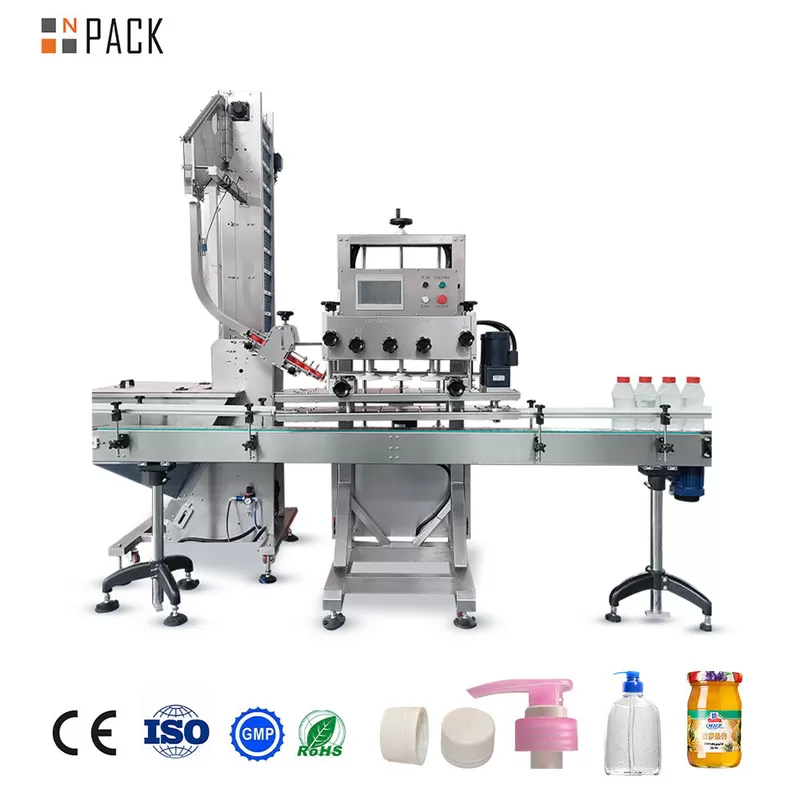 NP-LC Spindle Capping Machine - Leading Linear Liquid Filling System