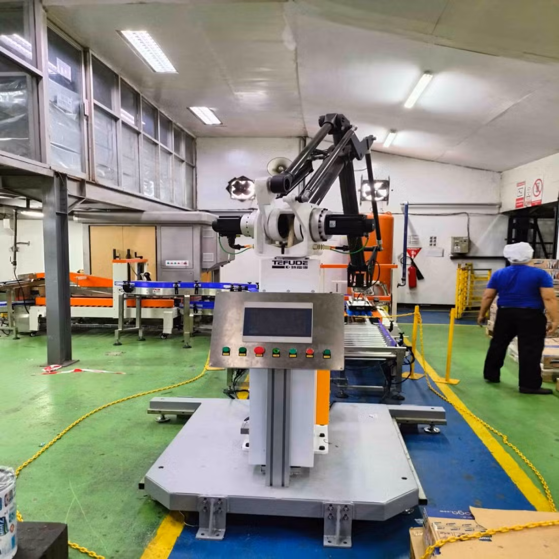 4 Axis Strong Electric Reliable High Playload Palletizing Robot