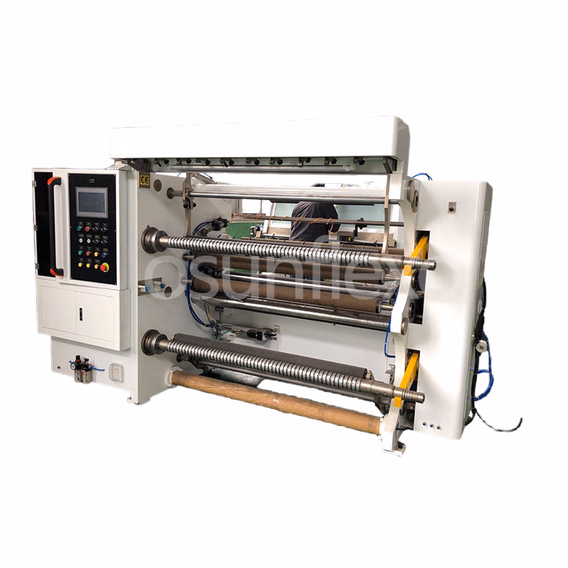 Paper and Film Slitting and Rewinding Machine Automatic Sitting Machi BOPP PE Pet PVC Film Foil Paper Fabric Roll Slitter Paper and Plastic Film Slitter