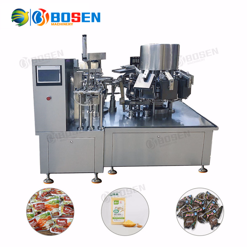 Automatic Solid Particle Vacuum Bag Type Food Packaging Machine for Powder