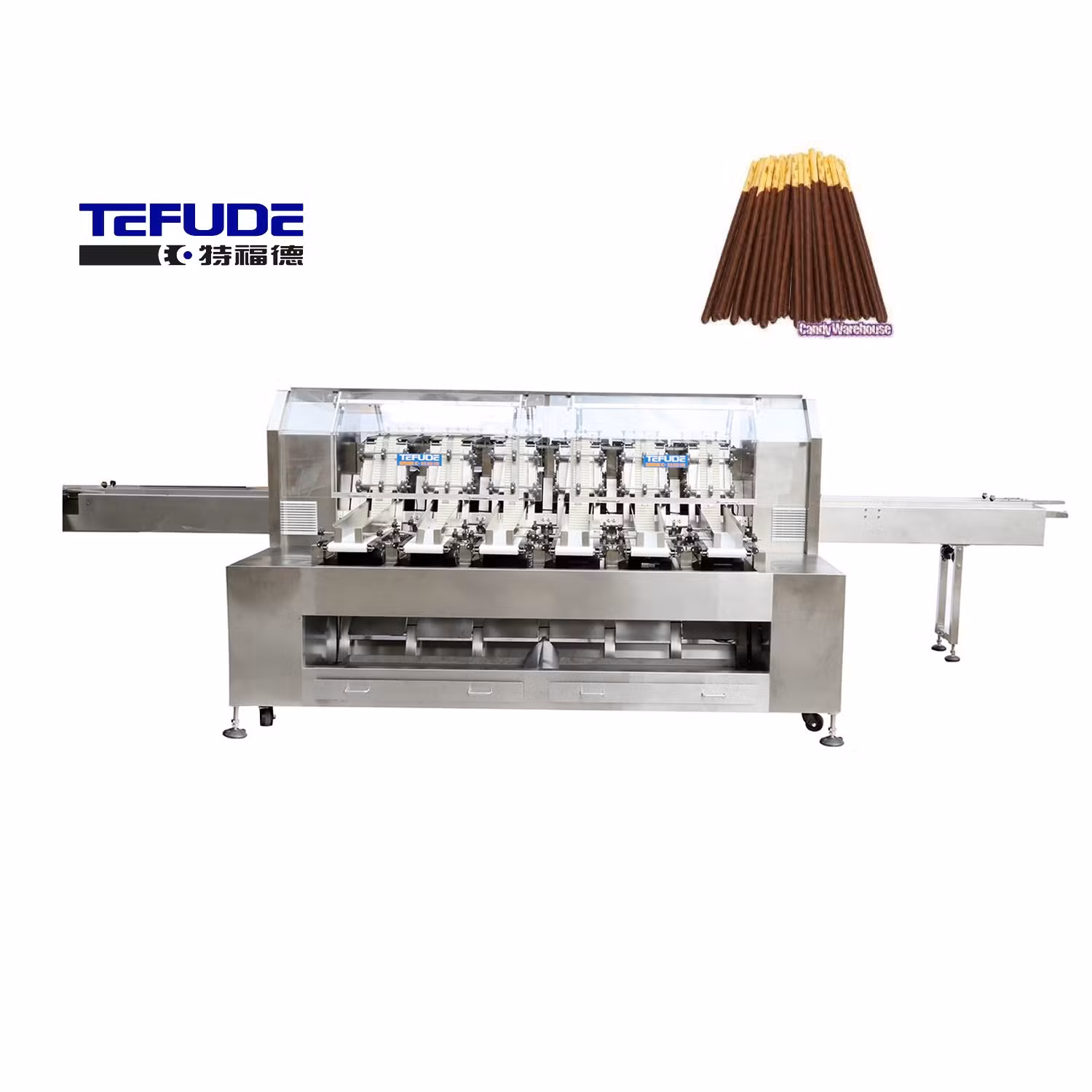 Automatic Stick Pack Machine Chocolate Stick Packaging Wafer Packing System