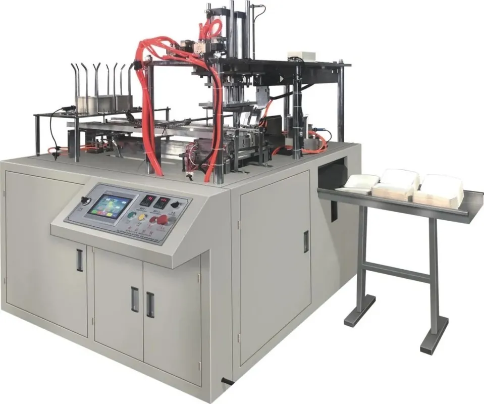 High Efficiency Pneumatic Paper Carry Bag Making Machine#20-35m/min (depending on paper case appearance)Production speed