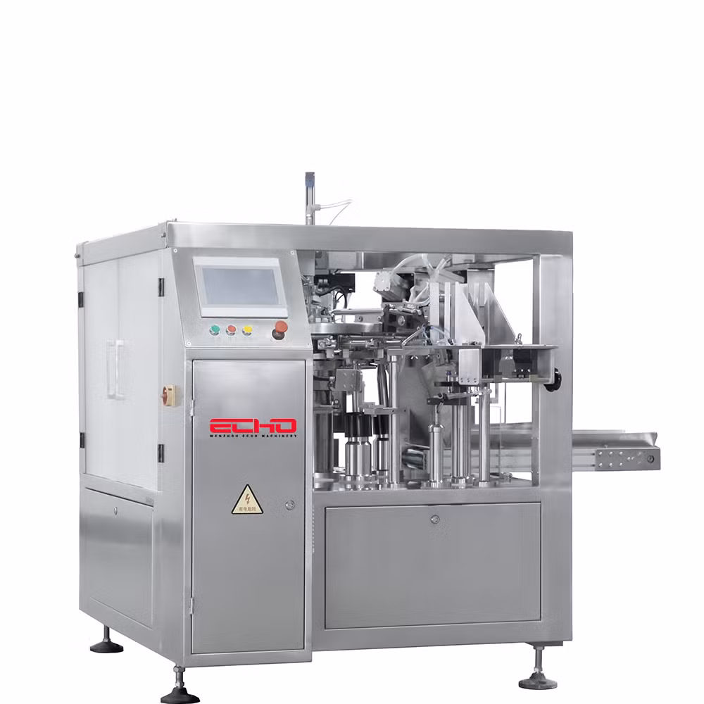 Efficient Full Sevro Driven Automatic Zipper Pouch Doypack Packing Machine