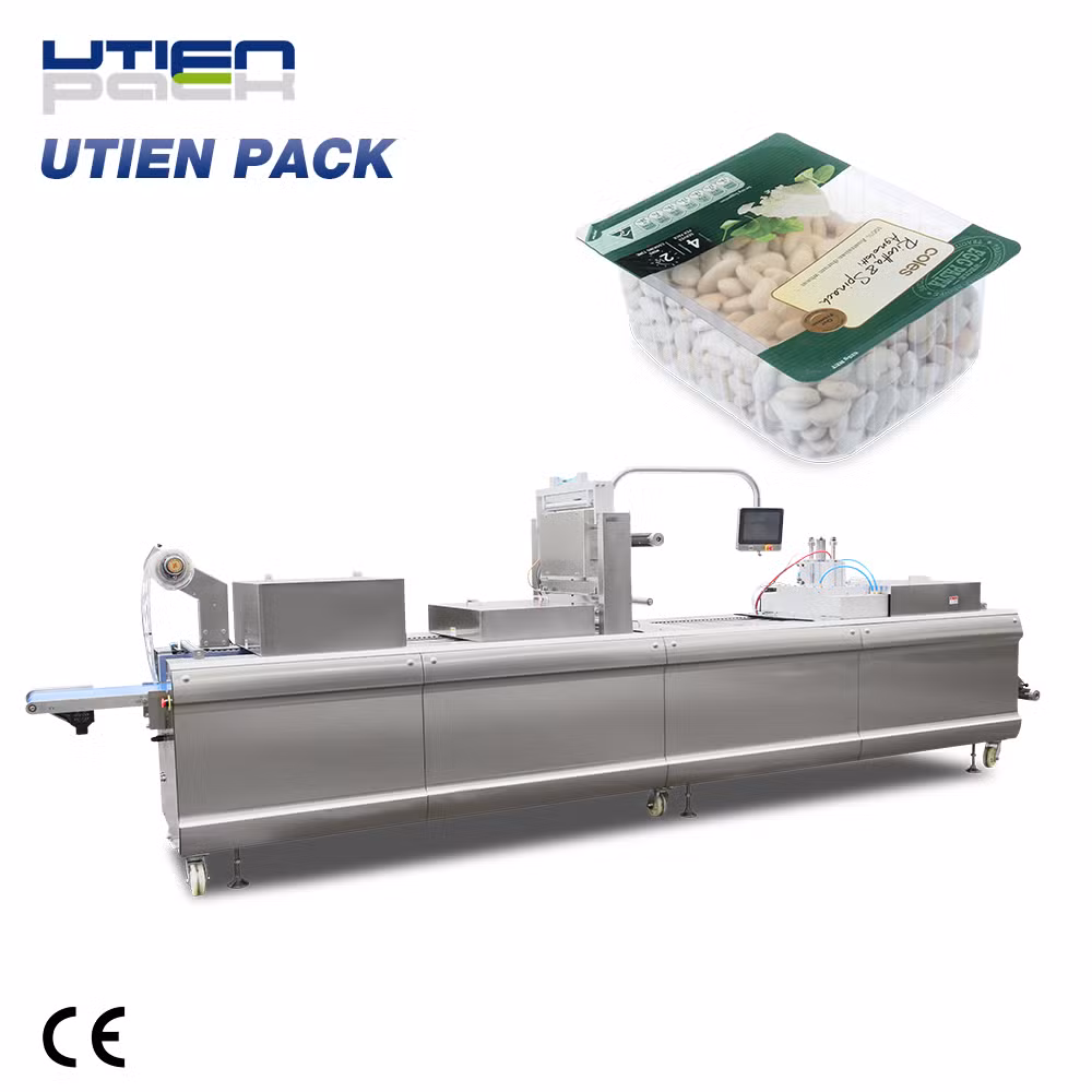Beans Thermoforming Vacuum Map Packaging Machine