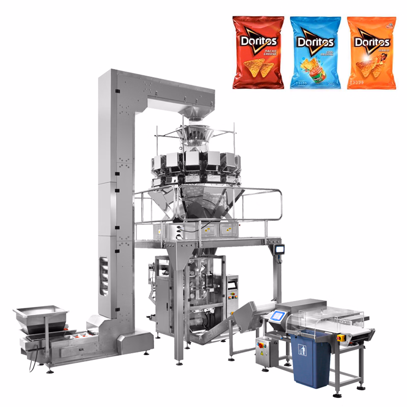 Automatic Multihead Snack Popcorn and Rice Sugar Puffed Food Packing Machine