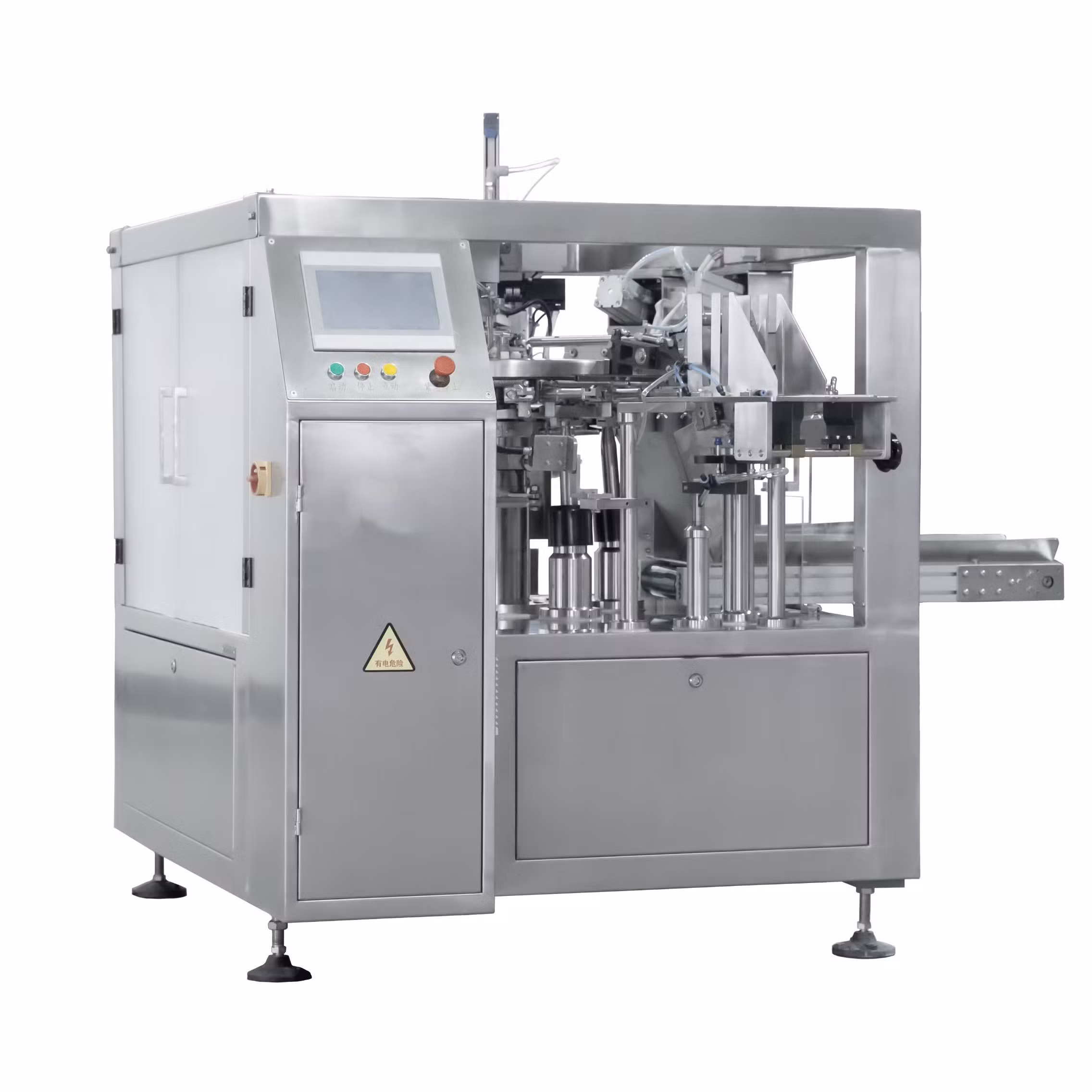 Fully Servo - Driven High - Efficiency Automatic Zipper Premade Doypack Pouch Packaging Machine