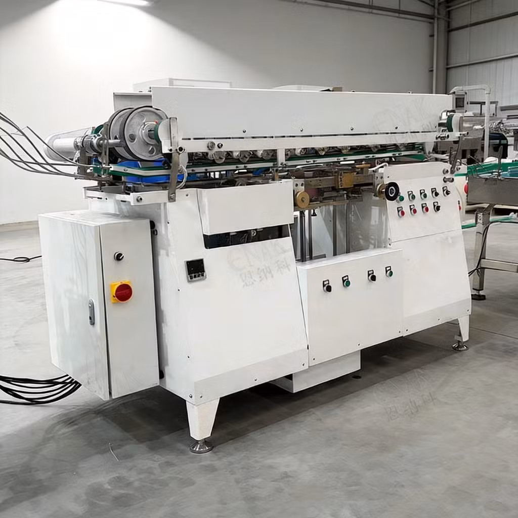 Full Automatic Wet Glue Tin Can Labeling Machine for Canned Beans Tuna