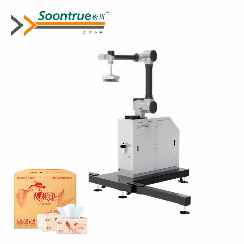 High-Speed Robot Palletizer Machine for Household Paper, Food and Alcohol One-Stop Box Stacking Robot - Handles All Your Carton & Container Stacking Needs